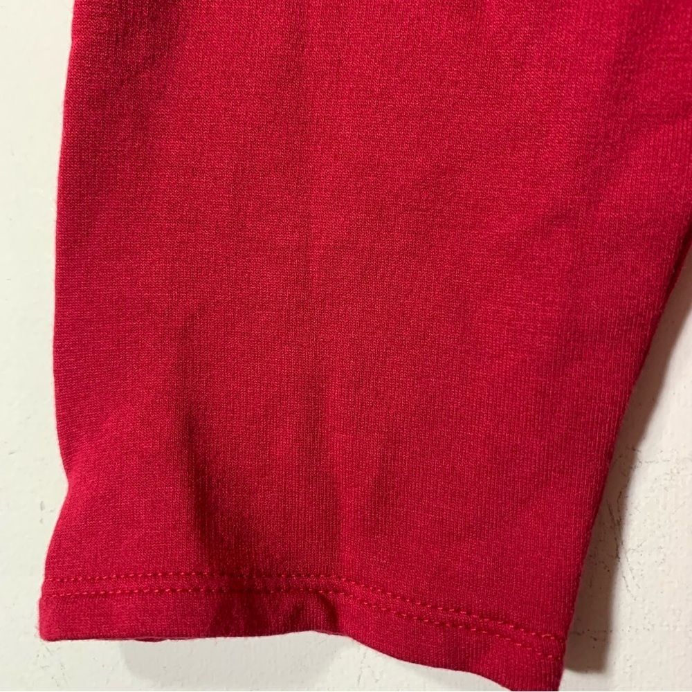 Chico's Zenergy Red Cozy Brushed Fleece Tunic - Picture 5 of 11